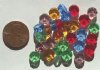 30 4x8mm Faceted Rondelle Mix